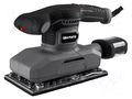 Finishing sander; electric; 380W; 230VAC; 115x230mm; Mounting: bur GRAPHITE 59G329