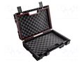 Case; tool case; black-grey; plastic; Energy+; 448x322x126mm; 11l GRAPHITE 58GE102