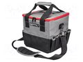 Bag; tool case; black-grey; polyester; Energy+; 250x250x250mm; 12l GRAPHITE 58G015