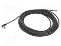 Cable: for sensors/automation; M8; PIN: 3; angled; 10m; plug; 60VDC MURRELEKTRONIK 7000-08081-6301000