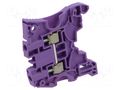 Splice terminal: rail; Entrelec; 600V; for DIN rail mounting TE Connectivity 1SNK505063R0000