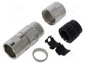 Enclosure for connectors: M17; M17; for cable; bayonet,har-lock HARTING 21172000300