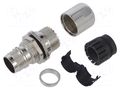 Enclosure for connectors: M17; M17; straight HARTING 21172003300
