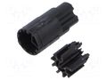 Connector: M17; male; contact insert; M17; PIN: 8; crimped HARTING 21175010000