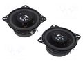 Car loudspeakers; two-way; 100mm; 75W; 900÷16000Hz; 4Ω; 88dB; 2pcs. MTA 7697321