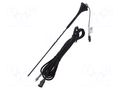 Antenna; car top,automotive,external; 380mm; VHF; universal; 5m MTA 7771002