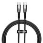 Baseus CADH000701 USB-C - USB-C PD cable 100W 5A 480Mb/s 1m - black, Baseus 6932172618025 6932172618025