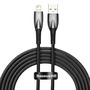 Baseus Glimmer Series cable USB-A - Lightning 480Mb/s 2.4A 2m black, Baseus 6932172617936 6932172617936