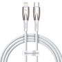 Baseus CADH000002 Lightning - USB-C PD cable 20W 480Mb/s 1m - white, Baseus 6932172617868 6932172617868