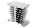 Heatsink: extruded; H; L: 106mm; W: 50mm; H: 96mm; aluminium; 1.6°C/W RELPOL RH16-AL
