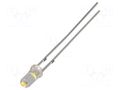 LED; white warm; 3mm; 1120÷1560mcd; 100°; Front: flat; 2.9÷3.4VDC OPTOSUPPLY OSMMD23NA1A