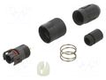 Connector: circular; push-pull; plug; PIN: 6; 2A; HR30; gold-plated HIROSE HR30-6PA-6P-71