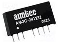 Converter: DC/DC; 3W; Uin: 18÷36VDC; Uout: 5VDC; SIP8; THT; AM3G-Z AIMTEC AM3G-2405SH30Z
