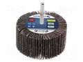 Grinding pin; Granularity: 120; Holder: plunger; 6mm; flap HÖGERT TECHNIK HT8D024
