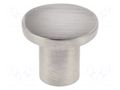 Knob; Ø: 24mm; H: 21mm; zamak; Plating: galvanized; furniture; round GTV Poland GTV-GZ-SPOT-1-06