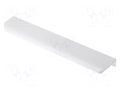 Holder; aluminium; white; H: 17mm; L: 190mm; W: 40mm; HEXA GTV Poland GTV-UA-HA-160-10M