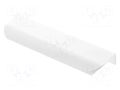 Holder; aluminium; white; H: 17mm; L: 150mm; W: 40mm; HEXA GTV Poland GTV-UA-HEXA-96-10M