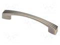 Holder; ZnAL; antique brushed brass; H: 27mm; L: 120mm; W: 13mm GTV Poland GTV-UZ-VASTO-96-09