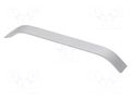 Holder; aluminium; natural; H: 26.5mm; L: 244mm; W: 25mm; handle GTV Poland GTV-UA-00-337224