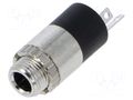 Connector: Jack 3,5mm; socket; female; stereo; ways: 3; straight LUMBERG 1502-08