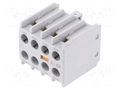 Auxiliary contacts; Leads: screw terminals; front; -5÷60°C; IP20 LS ELECTRIC AU-4M-1A3B