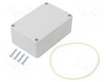Enclosure: multipurpose; X: 60mm; Y: 90mm; Z: 35mm; ABS; light grey MASZCZYK KM-376IG