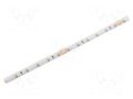LED tape; white warm; 3528; LED/m: 60; 8.5mm; white PCB; IP65; 120° KGP ELECTRONICS FS048242700R565