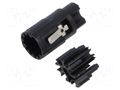 Connector: M17; female; contact insert; M17; PIN: 9(4+5); crimped HARTING 21175300000