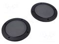 Loudspeaker grille; 130mm; metal,plastic; 2pcs. MTA 7122022
