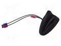 Antenna; automotive,SHARK; 5G,Bluetooth,GNSS,GSM,LTE,UMTS,WiFi MTA 7727099