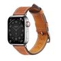 Strap Leather for Apple Watch 38 / 40 / 41 mm band bracelet - brown, Hurtel 5907769354328 5907769354328