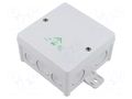 Enclosure: junction box; X: 102mm; Y: 102mm; Z: 57mm; IP66; grey; ABOX SPELSBERG ABOX-040-AB-L-NEW