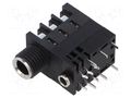 Connector: Jack 3,5mm + Jack 6,3mm; socket; female; ways: 3; THT AMPHENOL ACJS-MHD985