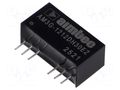 Converter: DC/DC; 3W; Uin: 9÷18VDC; Uout: -12VDC; Uout2: 12VDC; SIP8 AIMTEC AM3G-1212DH30EZ
