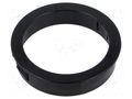 Grommet; Ømount.hole: 76.2mm; Øhole: 62.7mm; black; UL94V-2 ESSENTRA ESS-10363089