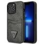 Guess GUHCP13LP4TPK iPhone 13 Pro / 13 6.1&quot; black/black hardcase 4G Triangle Logo Cardslot, Guess 3666339048181 3666339048181
