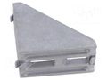 Angle bracket; for profiles; W: 76mm; H: 38mm; L: 76mm; aluminium FATH FA-093W403N08