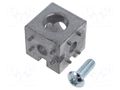Mounting coupler; for profiles; hexagonal; W: 45mm; H: 45mm; L: 45mm FATH FA-093WW454N10RS