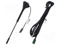 Antenna; car top,automotive,external; 265mm; UHF; universal; 5m MTA 7771003