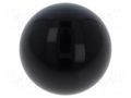 Ball knob; Ø: 25mm; Int.thread: M6; duroplast PF ELESA+GANTER DIN319-KU-25M6EMS