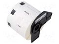 Label; 29mm; 62mm; white; Character colour: black; self-adhesive BROTHER BR-DK11209