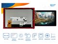 Display: TFT; 12.1"; 1280x800; Illumin: LED; RGB; 850cd/m2; 5VDC Riverdi SM-RVT121HVDNWC00B