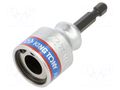 Socket; for threaded rods,socket spanner; 12mm; E6,3mm; 1/4" KING TONY KT-75A112M