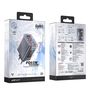Acefast charger GaN 65W 3 ports (1xUSB, 2xUSB C) gray (A45), Acefast 6974316282105 6974316282105