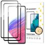 Wozinsky 2x Full Glue Tempered Glass Samsung Galaxy A54 5G 9H Full Screen Tempered Glass with Black Frame, Wozinsky 5907769309175