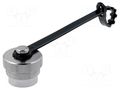 Accessories: protection cover; metal; Body plating: nickel AMPHENOL C091-00V0001202