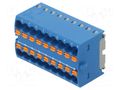 Splice terminal: distribution block; PTFIX; 17.5A; 450V; push-in PHOENIX CONTACT PTFIX18X1.5BU