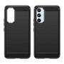 Carbon Case case for Samsung Galaxy A54 5G flexible silicone carbon cover black, Hurtel 5907769351976 5907769351976