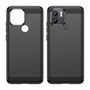 Carbon Case case for Xiaomi Redmi A1+ flexible silicone carbon cover black, Hurtel 5907769351938 5907769351938