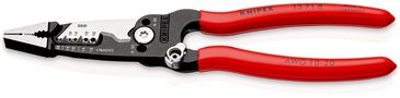 KNIPEX 13 71 8 WireStripper Multifunction Electrician Pliers American style plastic coated black atramentized 200 mm 13 71 8 4003773086673